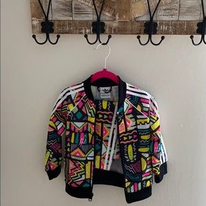 Adidas toddler girl sweat suit
